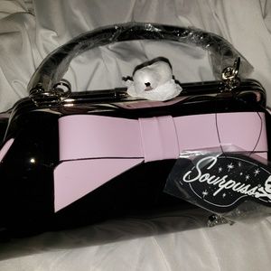 New with tags Sourpuss retro handbag